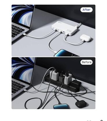 need for speed payback: Flat USB C Charging Station 120W, 5-Port GaN Charging Hub for Multiple