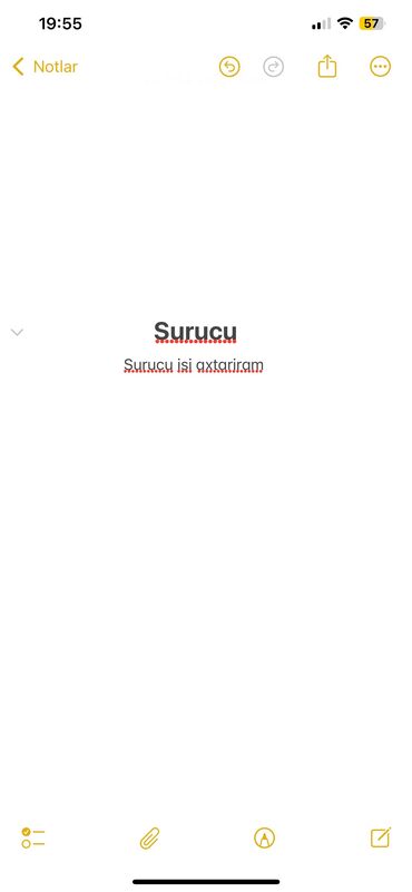 все для автомобиля: Surucu isi axtaram ayilevi yada sexsi