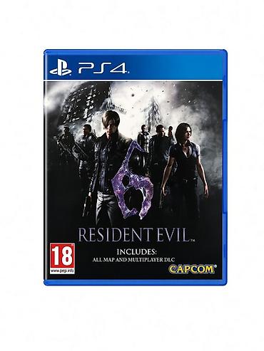 samsung galaxy folder 2: PS4 üçün **Resident Evil 6** oyun diski. Oyun qutusunun üzərində — 1