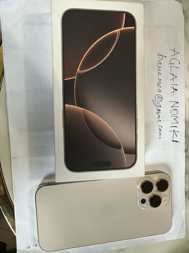 IPhone 16 Pro Max, 256 GB, Gold