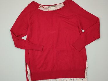 bluzki z długim rękawem czerwona: Bluzka Damska, M, stan - Dobry