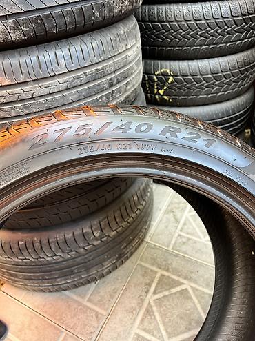 245 70 19 5: Шины 275 / 40 / R 21, Всесезонная, Б/у, Пара, Германия, Pirelli — 3