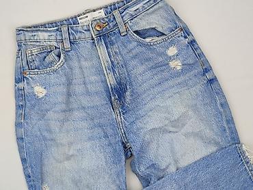 denim bershka mom: Bershka, Jeansy damskie, rozmiar S — 1