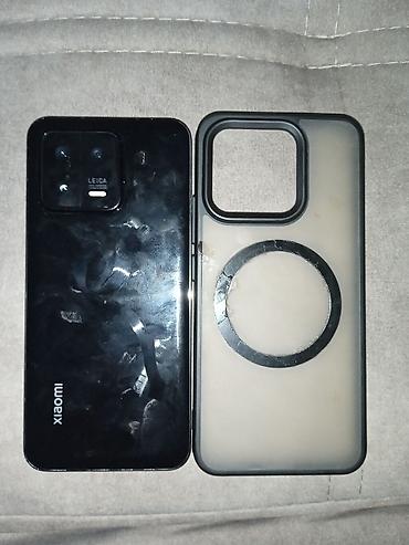 телефон сотка: Xiaomi, 13, Колдонулган, 256 ГБ, түсү - Кара, 2 SIM — 1