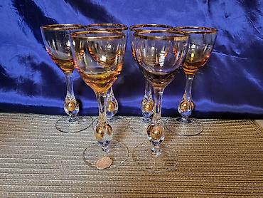 autima: Case kristal,Bohemija,rucni rad za zestoko pice 1950g+. Case — 7