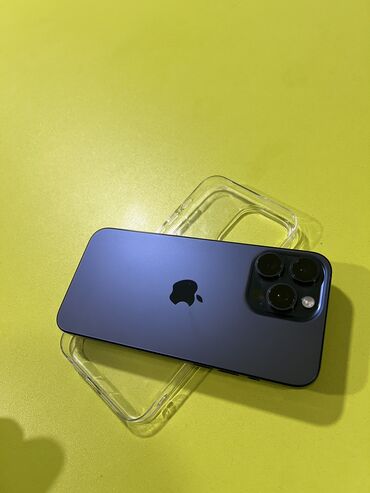 Apple iPhone: IPhone 15 Pro Max, Б/у, 256 ГБ, Blue Titanium, Защитное стекло, Чехол, Коробка, 88 % — 2