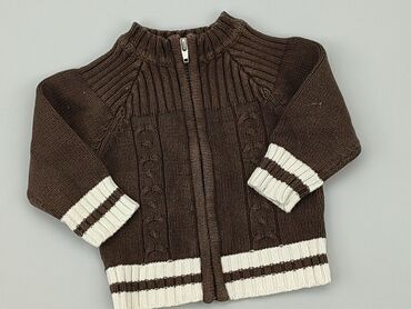 sweterek z misiami: Sweter, 6-9 m, stan - Dobry