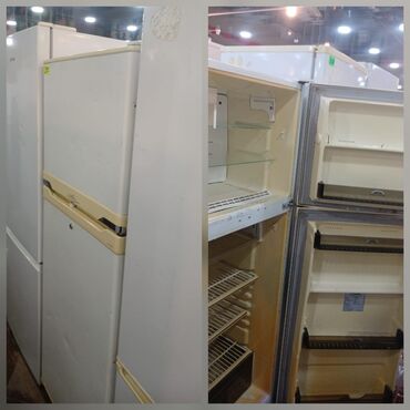 Qabyuyan maşınlar: İkiqapılı (yuxarıda dondurucu, aşağıda soyuducu) klassik tip soyuducu