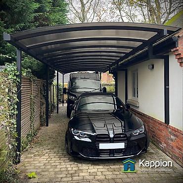 Навесы: Навес, Арочный, Металл, Поликарбонат, Установка — 9