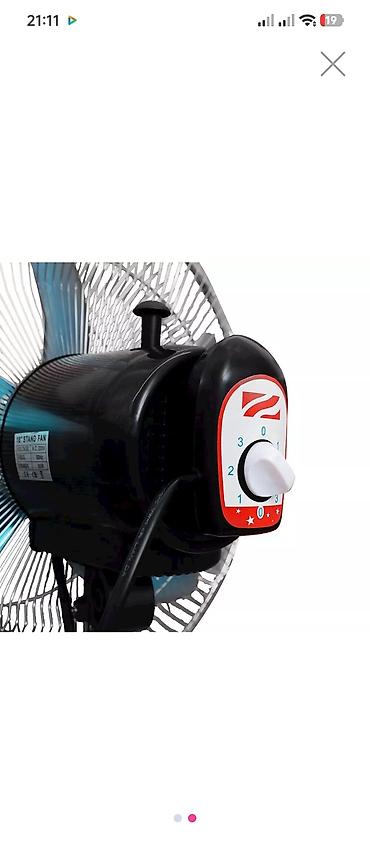 12 pro barter: Döşəmə tipli elektrik ventilyatoru Quicks firmasının - 5 qanadlı — 2