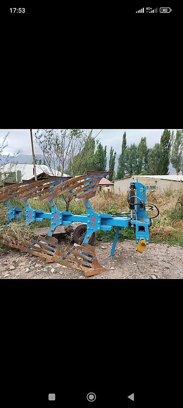 Айланма соколор: Плуг оборотный навесной, 4-корпусный, с гидравлическим переворотом — 3