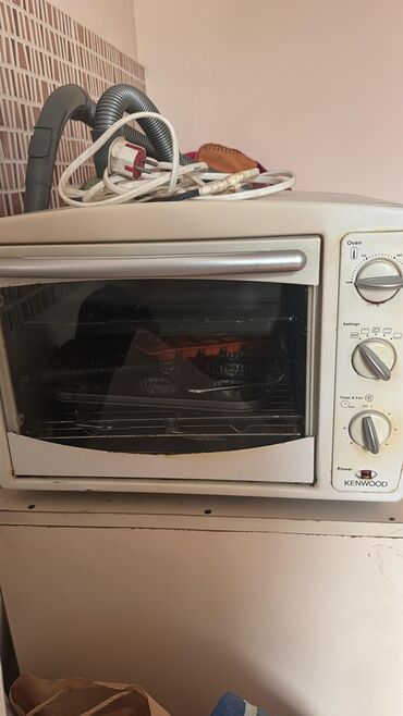 Техника для приготовления еды: Духовка Kenwood, Электрическая, цвет - Белый, Отдельностоящая, Б/у