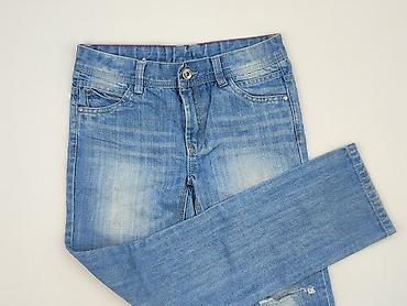 mom jeans mango: Spodnie jeansowe, 10 lat, 140, stan - Bardzo dobry — 1