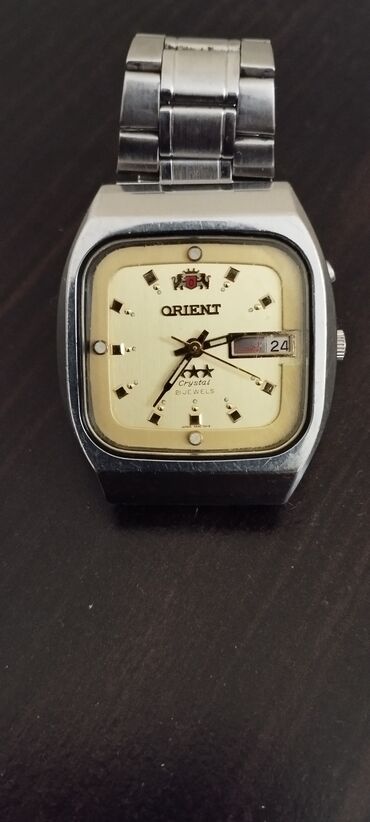 Qol saatları: İşlənmiş, Qol saatı, Orient, rəng - Boz — 2