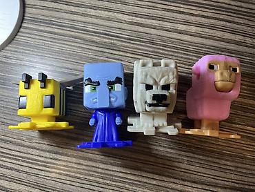 Minectaft mcdonalds fiqurları dəsti. Hər biri 3 azn Tərkib: -