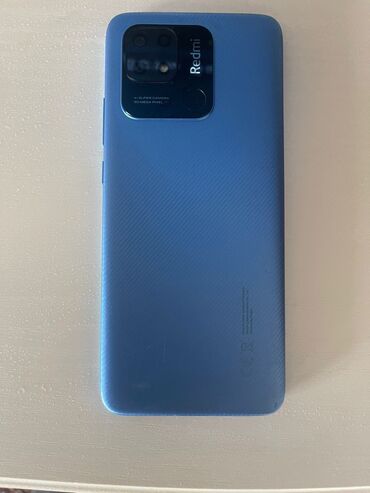 ховей телефон: Xiaomi, Redmi 10C, Б/у, 128 ГБ, цвет - Голубой, 2 SIM