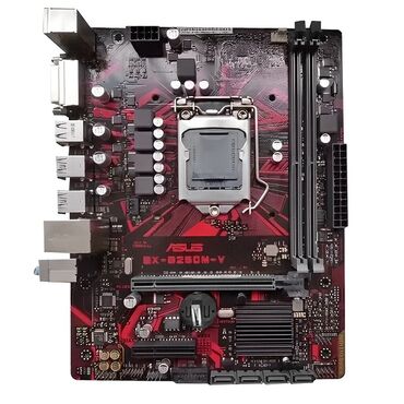 Материнские платы: Материнская плата, Б/у, Asus, LGA1151, Micro-ATX, Для ПК