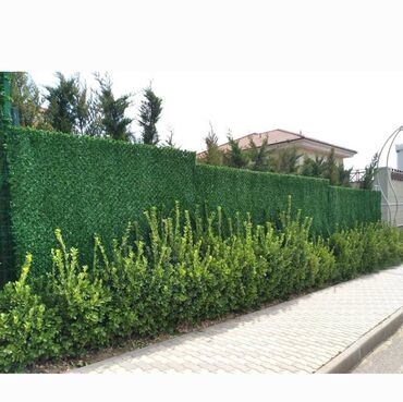 Bağ və bostan üçün digər məhsullar: Yaşıl dekorativ hasar-çim çit-setka qazon. Şirkətimiz tərəfindən — 23