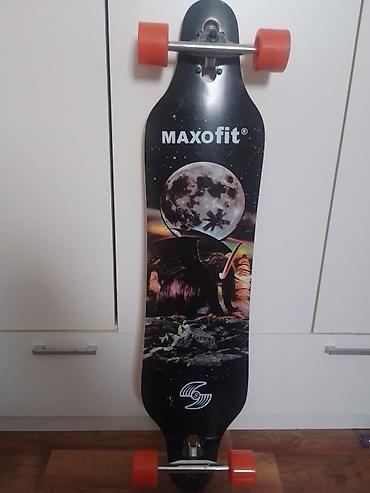 Trotineti, skejtbordovi i hoverbordovi: Longboard Skejtbord MAXOfit – drop-through komplet - Deck: višeslojni — 3