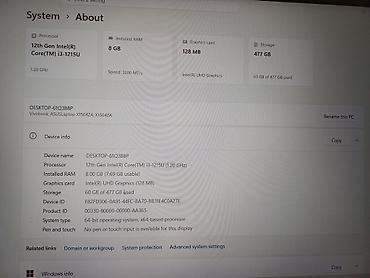 komputer noutbuk: ASUS VivoBook noutbuk Xüsusiyyətlər: - Ekran: 15.6" geniş ekran — 5
