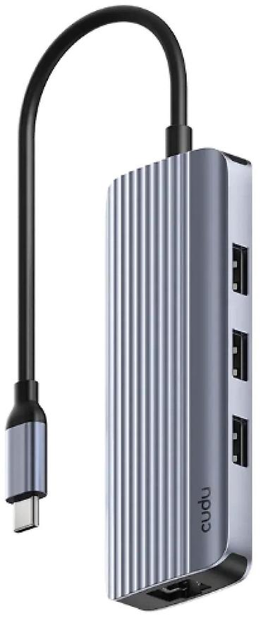 Doking stanice: USB-C dok/čvorište – tanki metalni hub sa PD napajanjem - Priključak — 4
