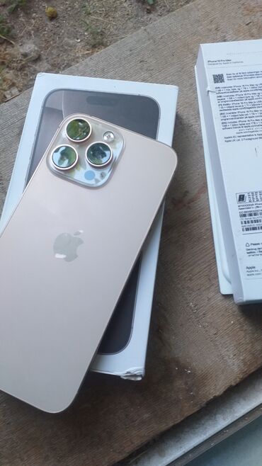 Apple iPhone: Apple iPhone iPhone 16 Pro, 256 GB, Matte Gold, Face ID, Garancija, Otisak prsta — 6