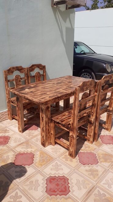 Bağ, çöl oturacaqları: Yeni, Plyaj, piknik stulu, Taxta, Azərbaycan — 6