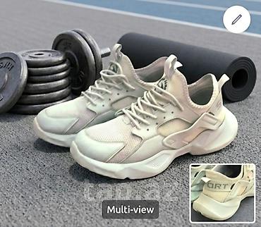 jordan kişi krossovkaları: 🌋“Nike Huarache style boz sneaker "🌋 😎 rahat və premium — 1