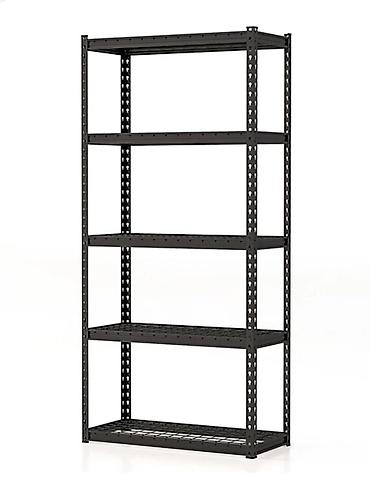 купить полки на стену: Metall raf sistemi – 5 mərtəbəli, modul konstruksiya - Material — 2