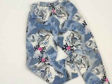 welurowe spodnie dresowe: Spodnie dresowe, 3-4 lat, 104, stan - Dobry