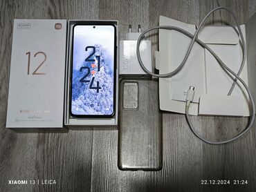 Xiaomi: Xiaomi, 12T Pro, Б/у, 256 ГБ, цвет - Черный, 1 SIM, 2 SIM, eSIM