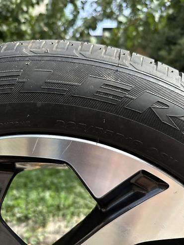 Шиналар жана дисктер: Дөңгөлөктөр монтажда 225 / 55 / R 18, Жаңы, 1 даана, Жол тандабастар (АТ/МТ), Куйма, тешиктери - 5 — 2