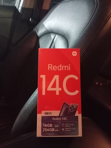 Redmi: Redmi, Redmi 14C, Новый, 256 ГБ, цвет - Черный