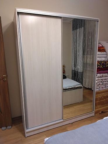 кухонные мебель б у: Спальный гарнитур, Б/у, ДСП, цвет - Белый — 1