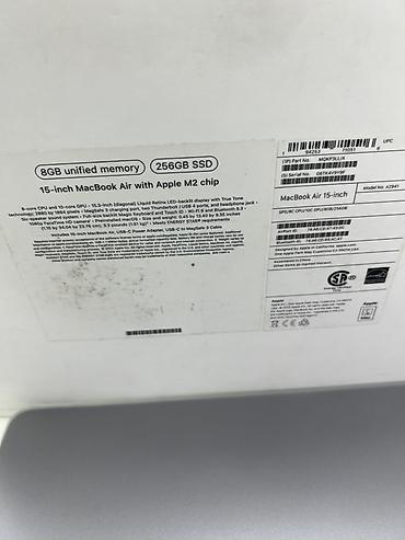 Ноутбуки Apple (MacBook): MacBook Air 15" (модель A2941) с чипом Apple M2(2023) Основные — 4