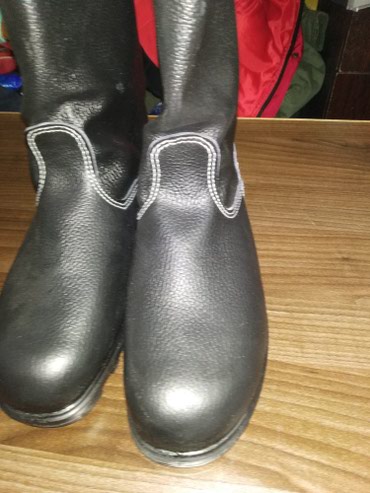 женские туфли 41: Сапоги, цвет - Черный