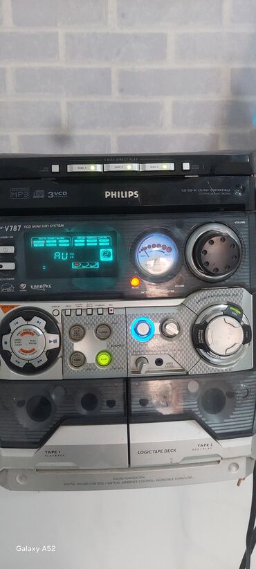 Musiqi mərkəzləri: Hollandiya brendi və Hollandiya istehsalı olan Philips FW-V787 VCD — 3