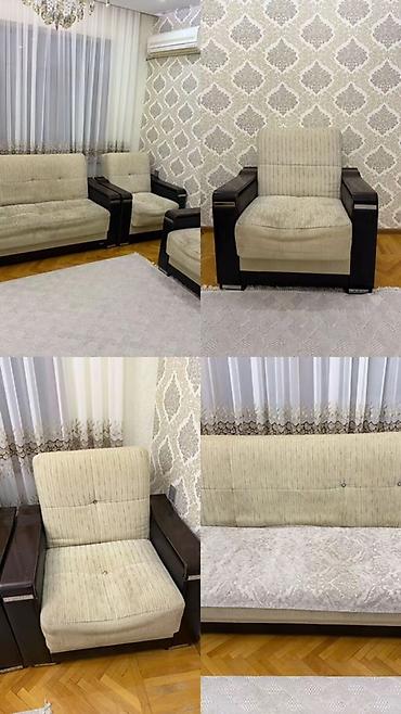 duru yag: Qonaq otağı üçün yumşaq mebel dəsti Tərkibi: - 1 ədəd geniş divan - 2 — 6