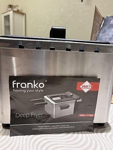 shakelli yag: Franko FDF-1134 elektrik fritözü - Paslanmayan poladdan korpus — 1
