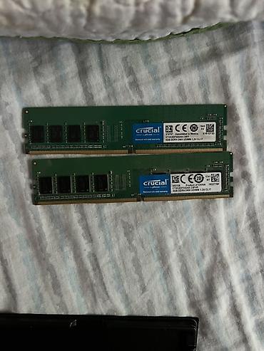 Оперативная память (RAM) для ПК, Б/у, Crucial, DDR4, 2666 МГц at lalafo.kg Оперативная память (RAM) для ПК, Б/у, Crucial, DDR4, 2666 МГц