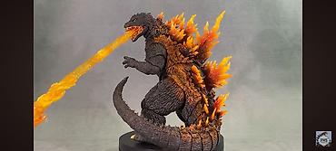 Статуэтки: -Фигурка Godzilla – millennium burning Godzilla heat ray (совершенно — 4