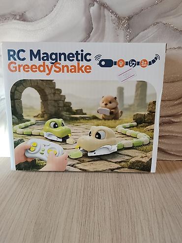 Оюнчуктар: RC Magnetic GreedySnake — интерактивная игрушка-змейка на — 2
