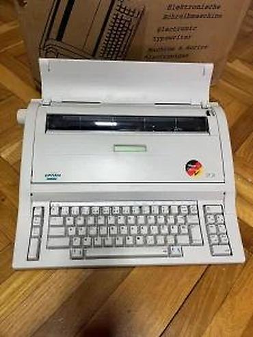Ostali kućni aparati: Elektronska pisaća mašina OPTIMA SP 24 (Made in Germany) - — 9