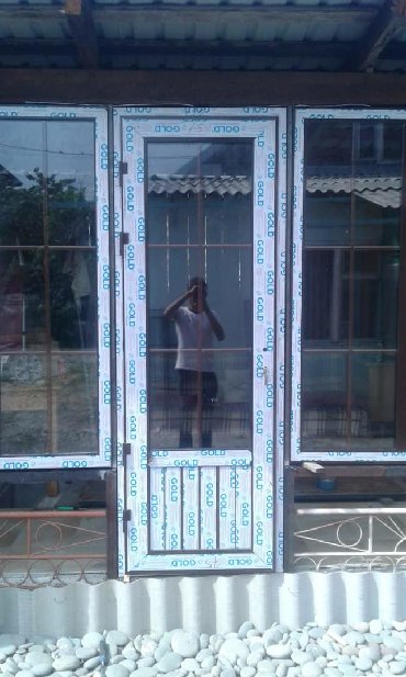 двери в подъезд с домофоном бишкек: Алюминиевый окна . Алюминь
