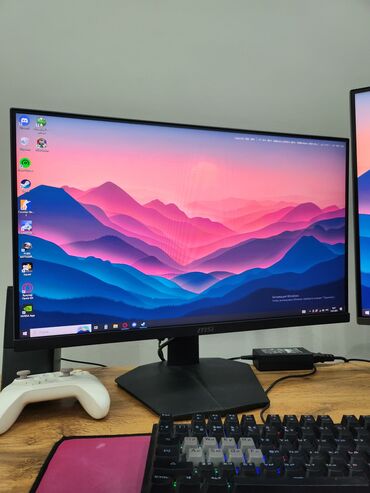мониторы большие: Монитор, MSI, Б/у, LED, 24" - 25"