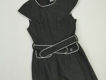 czarne eleganckie sukienki: Sukienka, 12 lat, 146-152 cm, stan - Bardzo dobry