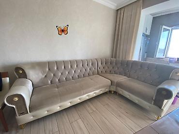 Divanlar: Künc divan, İşlənmiş, Açılmayan, Bazasız — 1