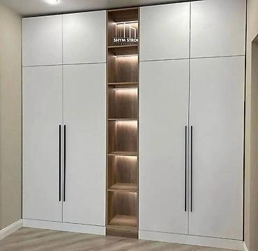 Купе шкафтар: Буйрутмага шкаф, Купе, Айкалыштырылган, Дизайн, долбоор — 8