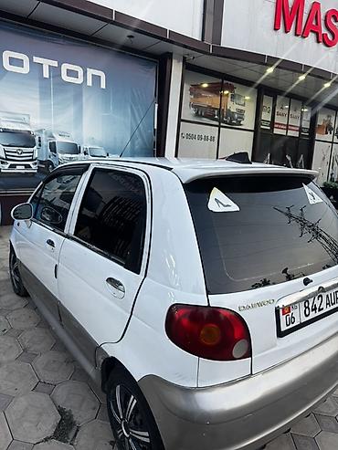 mazda mps: Daewoo Matiz: 2002 г., 0.8 л, Автомат, Бензин, Хэтчбэк — 4