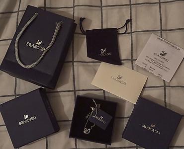 Aksesuarlar: Swarovski zərgərlik dəsti - Brend: Swarovski - Kateqoriya: Zərgərlik — 1